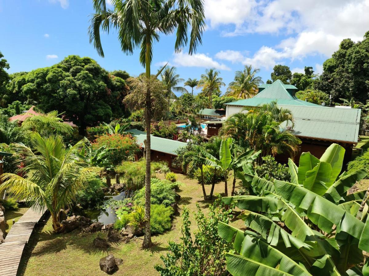 Les Bananes Vertes Ecolodges Saint-Claude Buitenkant foto