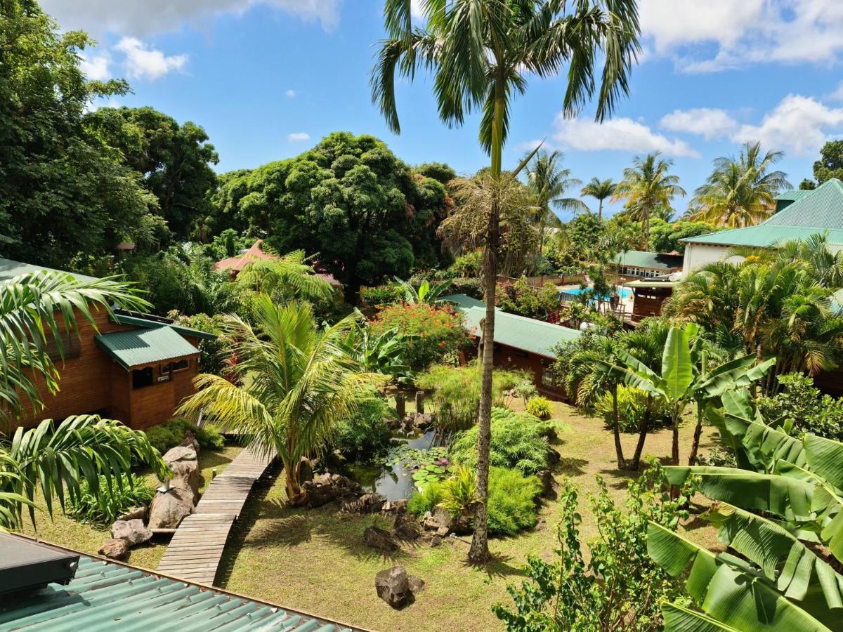 Les Bananes Vertes Ecolodges Saint-Claude Buitenkant foto